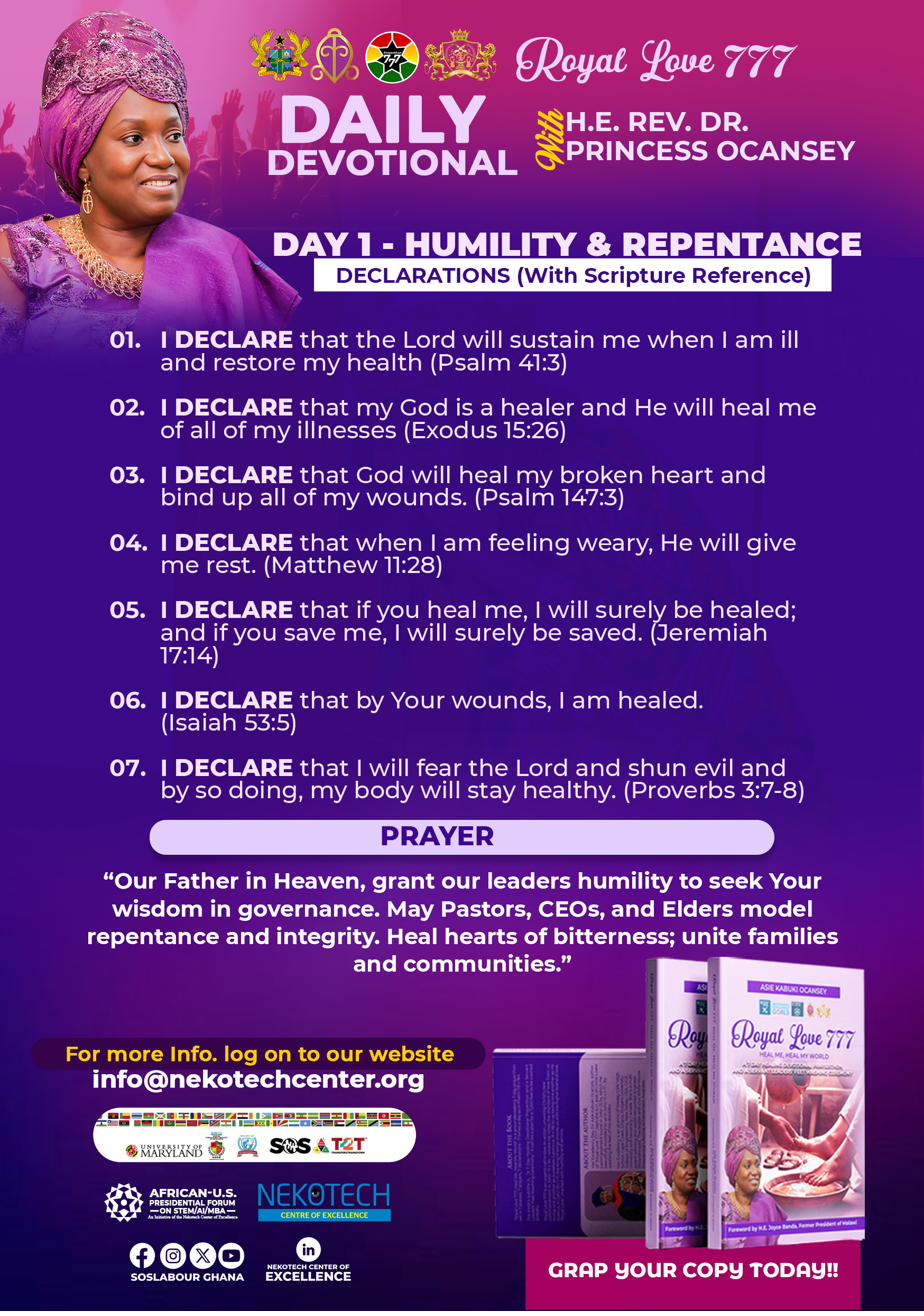 Day 1 — Humility & Repentance