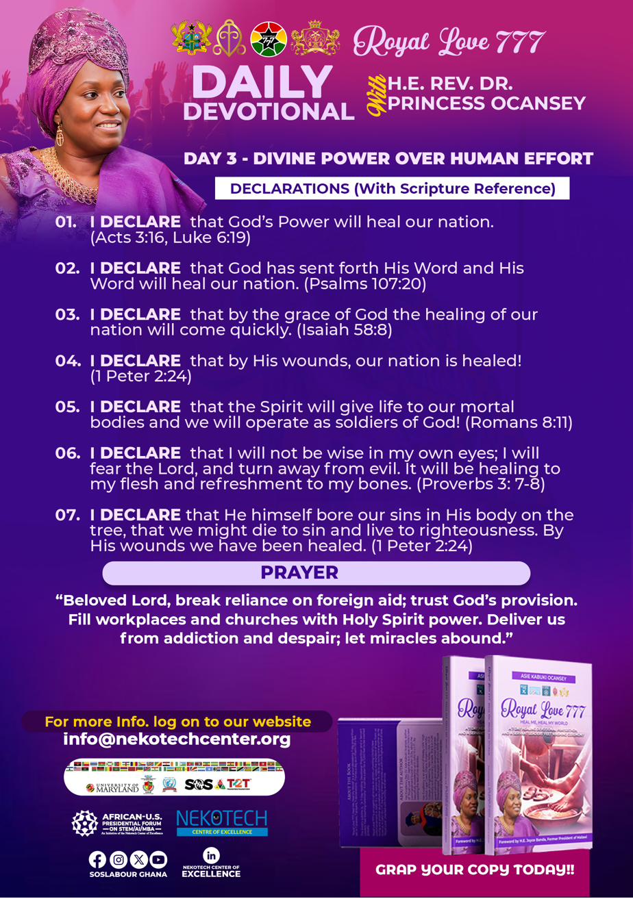 Day 3 — Divine Power Over Human Effort
